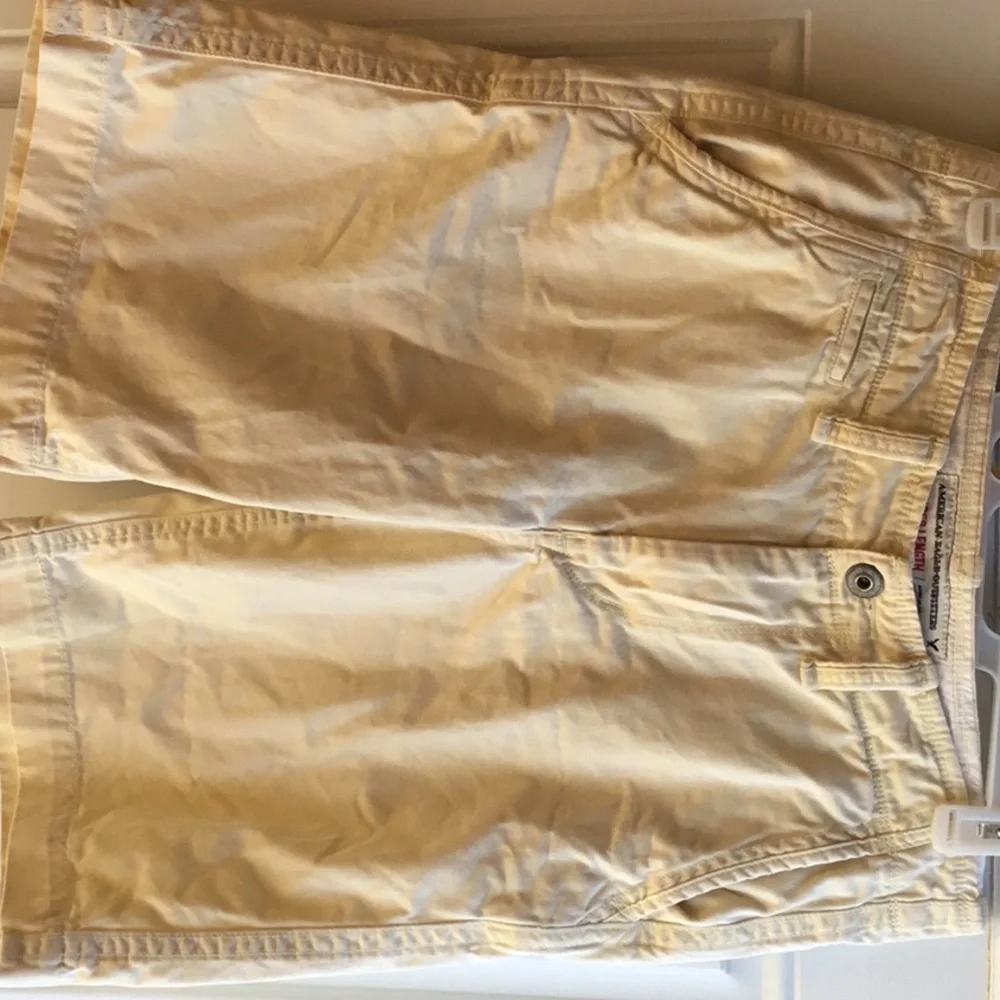 American Eagle Outfitters longer length waist30” yellow shorts